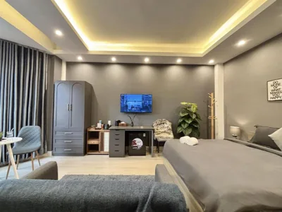 Deluxe King Room — AMANA Hotel & Residence - Vo Thi Sau
